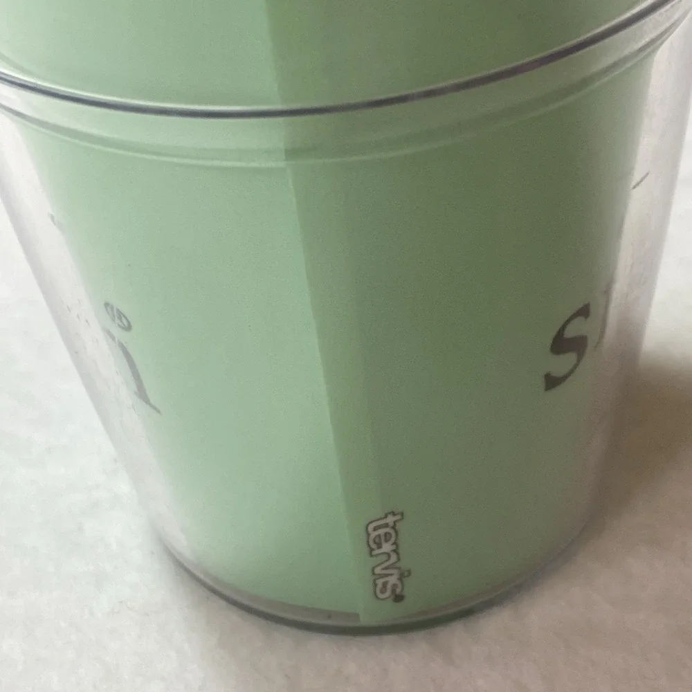 Tervis Simply Southern Tumbler 24oz Mint Green Crab Logo Insulated Cup Coastal